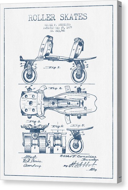 418x622 Rollerblade Canvas Prints Fine Art America