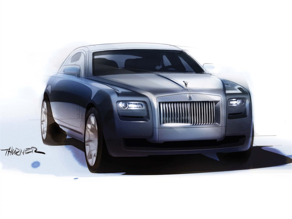 1024x768 Car Design Malaysia Red Dot Winner Rolls Royce Ghost Design Image