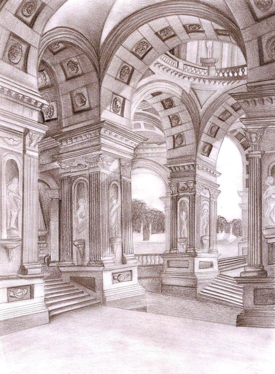 900x1223 Roman Palace Architecture By Historical