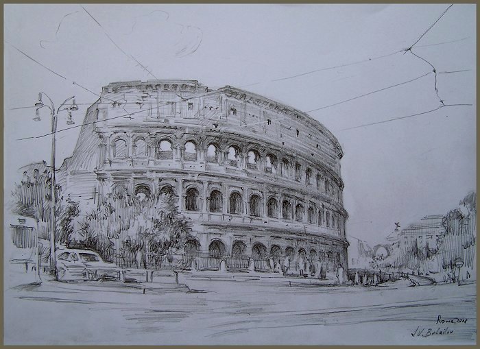 700x509 Colosseum In Rome Was In Ancient Times A Big Favorite