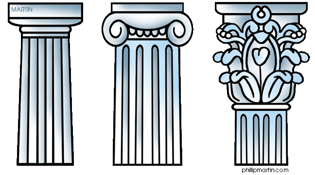 648x360 Greek Columns