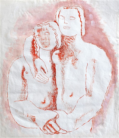 404x470 Romantic, Drawing For Cat.121 By Frank Dobson On Artnet