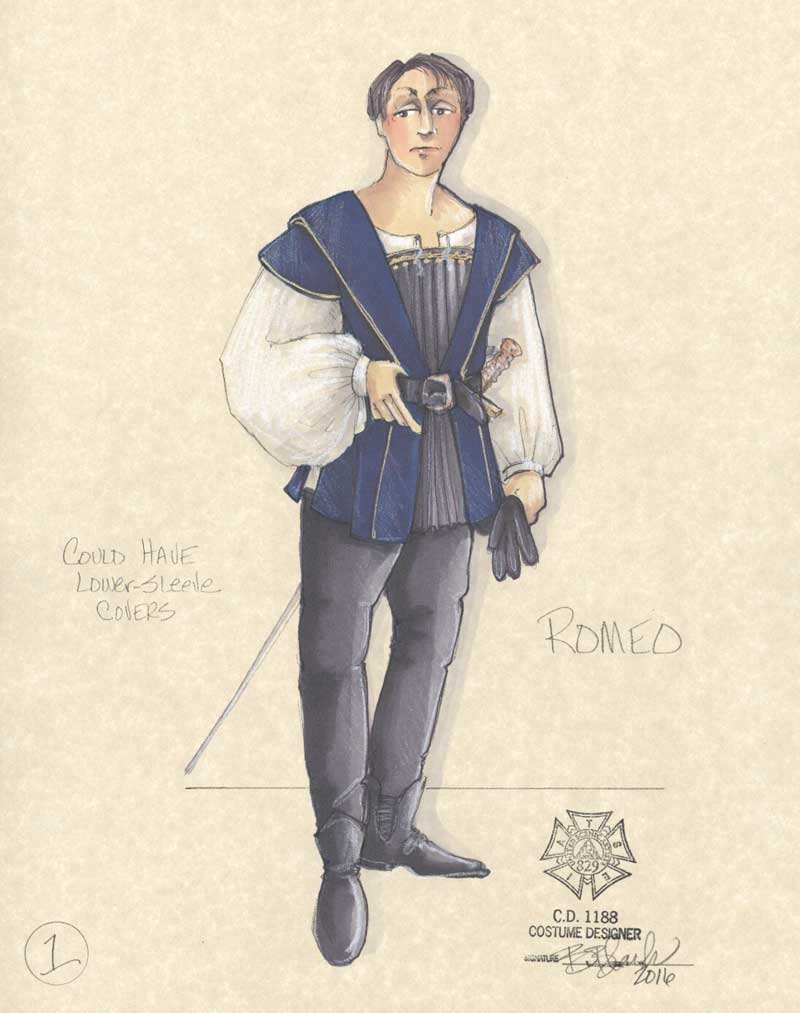 800x1013 Romeo And Juliet Designs Utah Shakespeare Festival