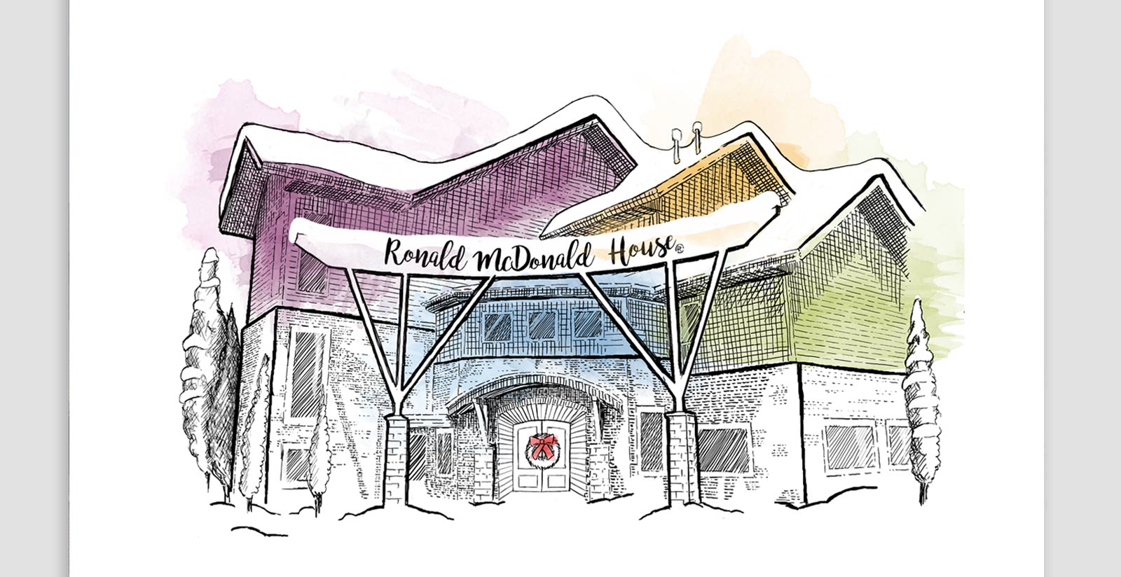 1600x824 Ronald Mcdonald House Illustrations