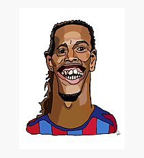 210x230 Ronaldinho Drawing Wall Art Redbubble