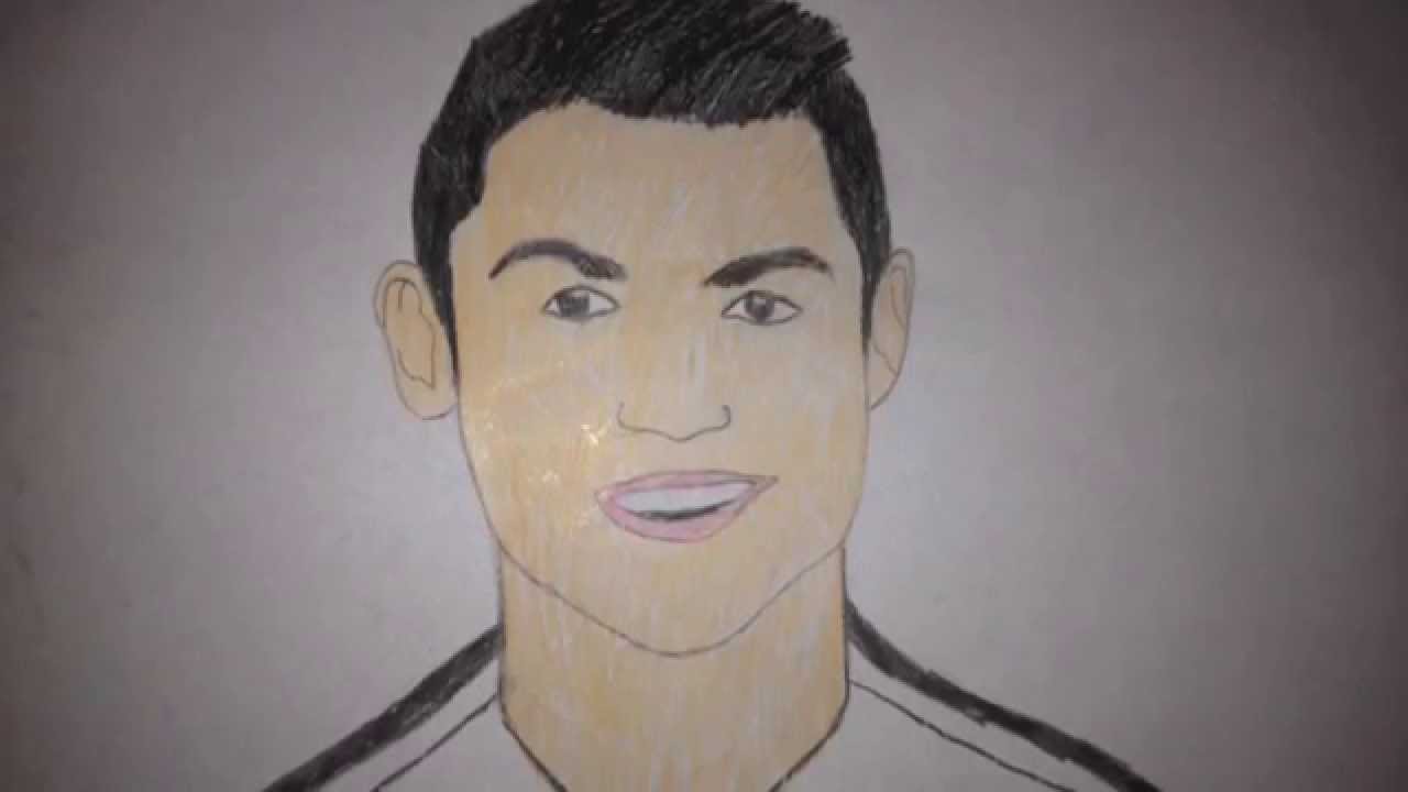 1280x720 How To Draw Cristiano Ronaldo