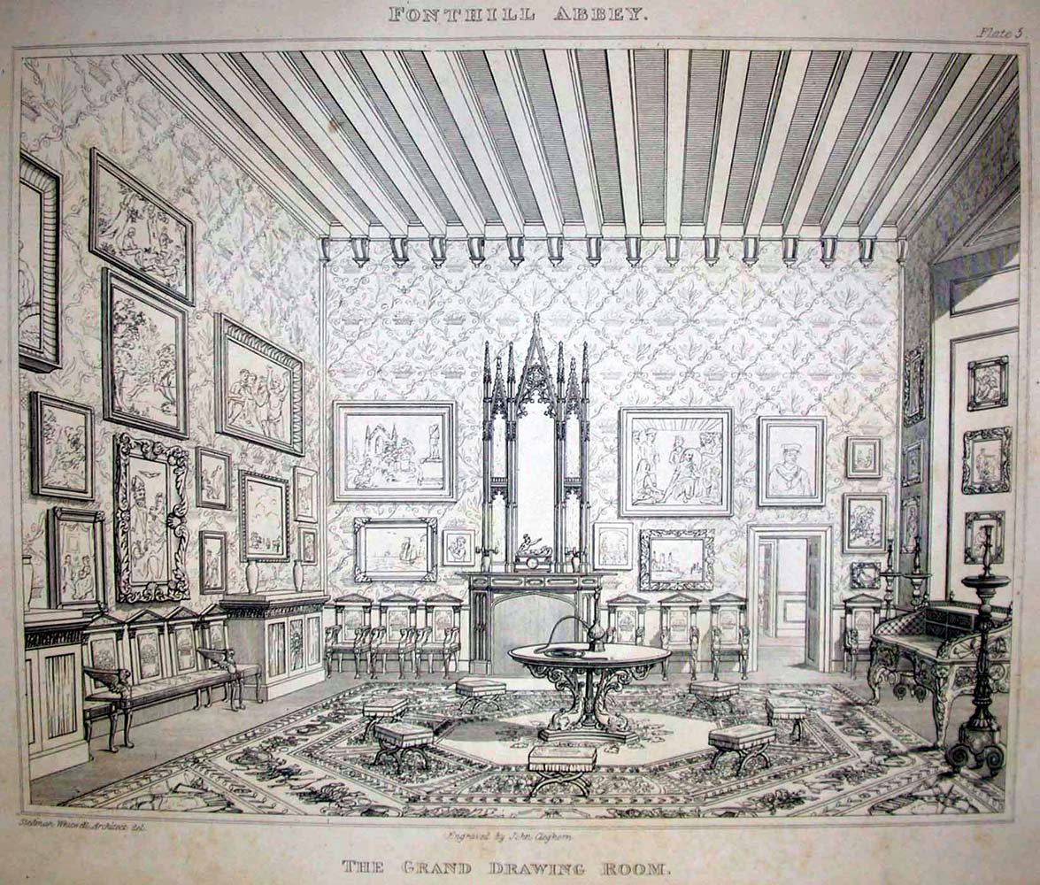 1175x1000 Fonthill Abbey Grand Drawing Room