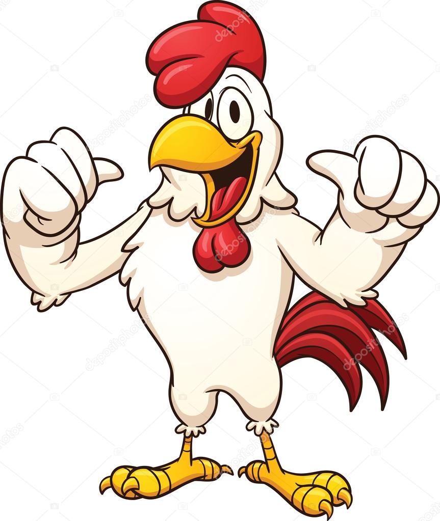 863x1023 Cartoon Rooster Stock Vector Memoangeles