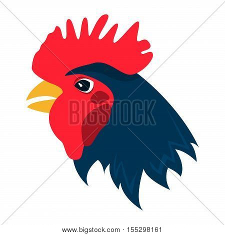 450x470 Rooster Red Crest Drawing Chicken Vector Amp Photo Bigstock