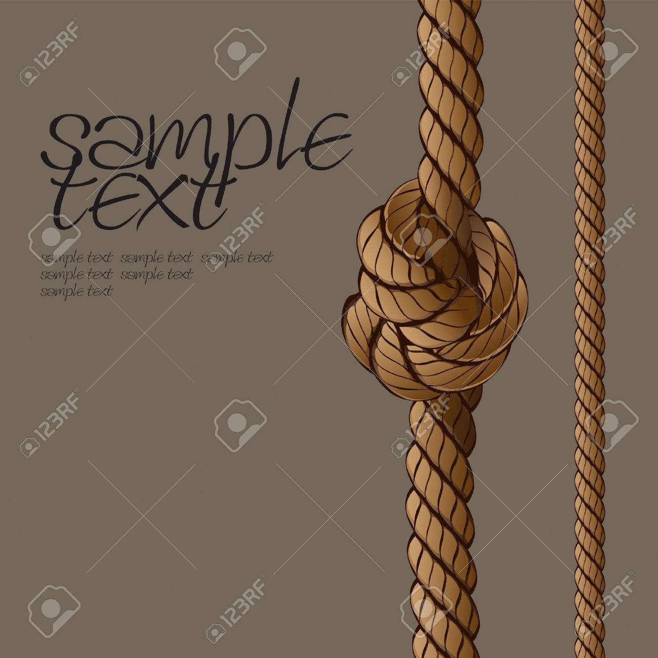 1300x1300 Rope Set Drawing Royalty Free Cliparts, Vectors, And Stock