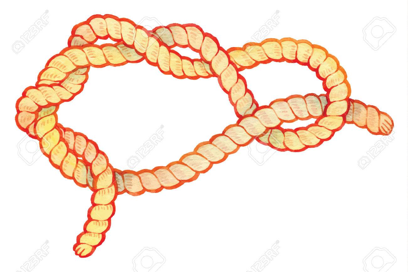 1300x867 Painted Watercolor Hand Drawing Knot