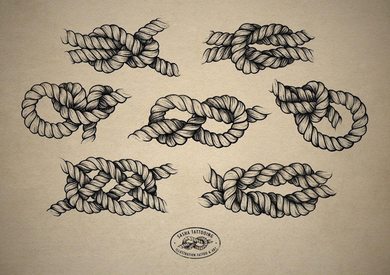 1280x905 Rope Tattoo Design
