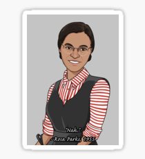 210x230 Rosa Parks Drawing Stickers Redbubble