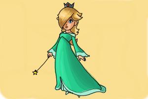 300x200 How To Draw Rosalina