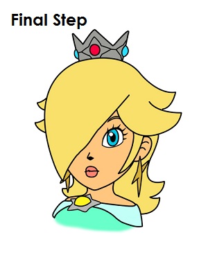 300x388 How To Draw Rosalina