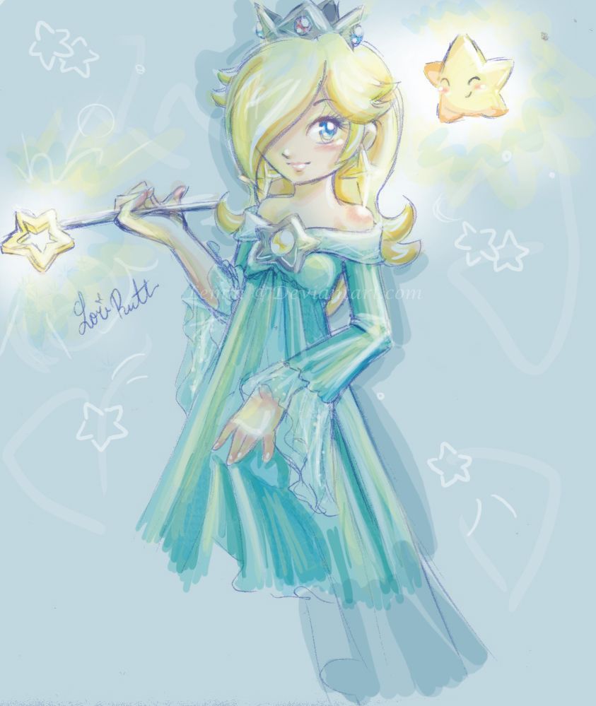 843x999 Princess Rosalina By Lemia () Geekery