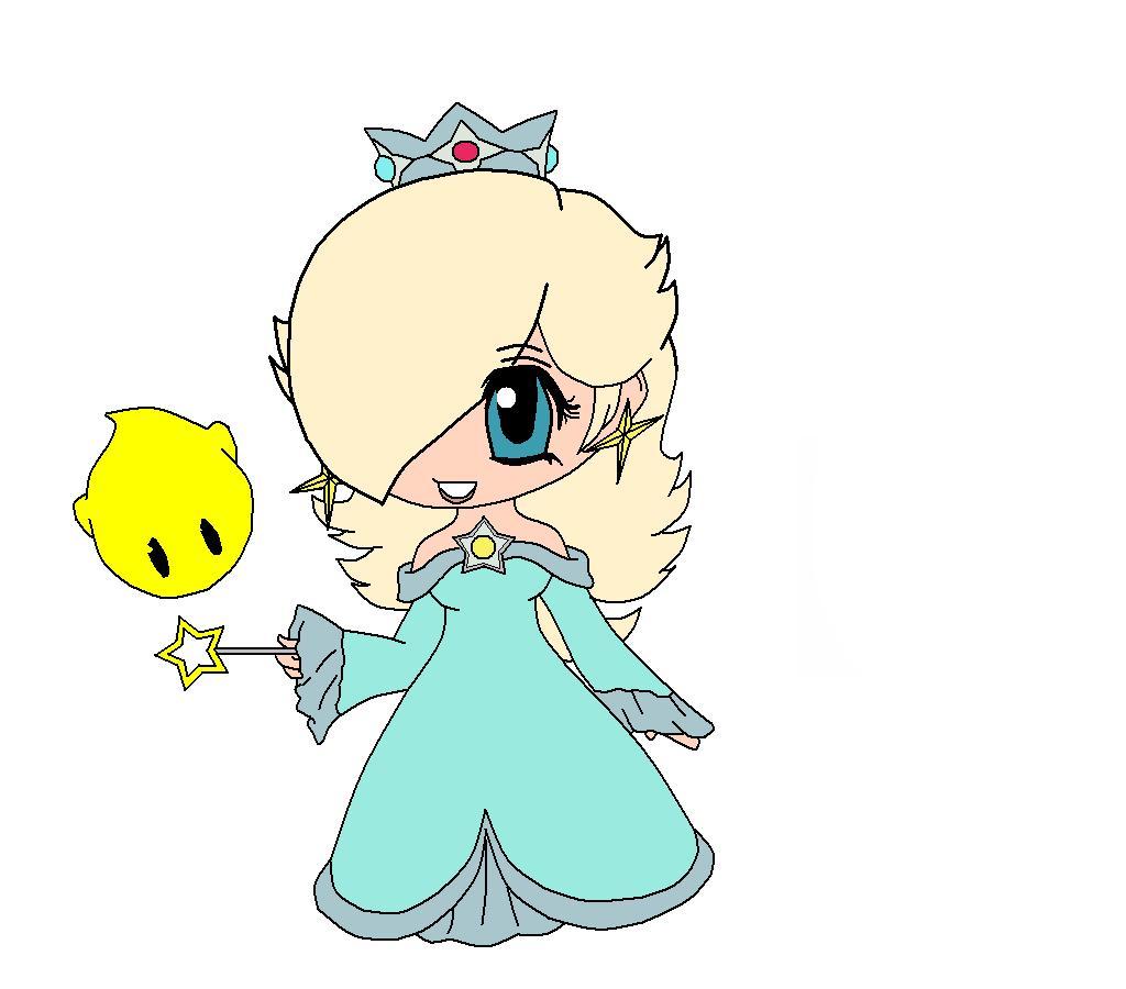 1024x900 Chibi Frozen Princess Rosalina Chibi In Ms Paint Drawing Chibi