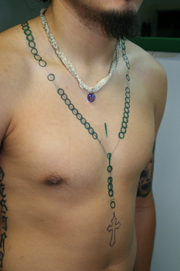 683x1024 Rosary Drawing Free Hand Rosary Drawn 42