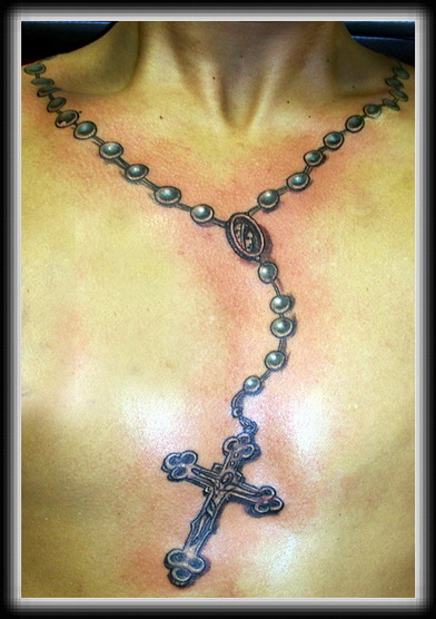 392x556 Rosary Tattoos