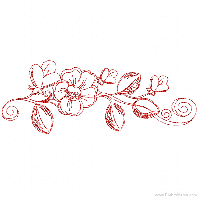 647x647 This Desert Rose Border Embroidered Design Will Work Wonderfully