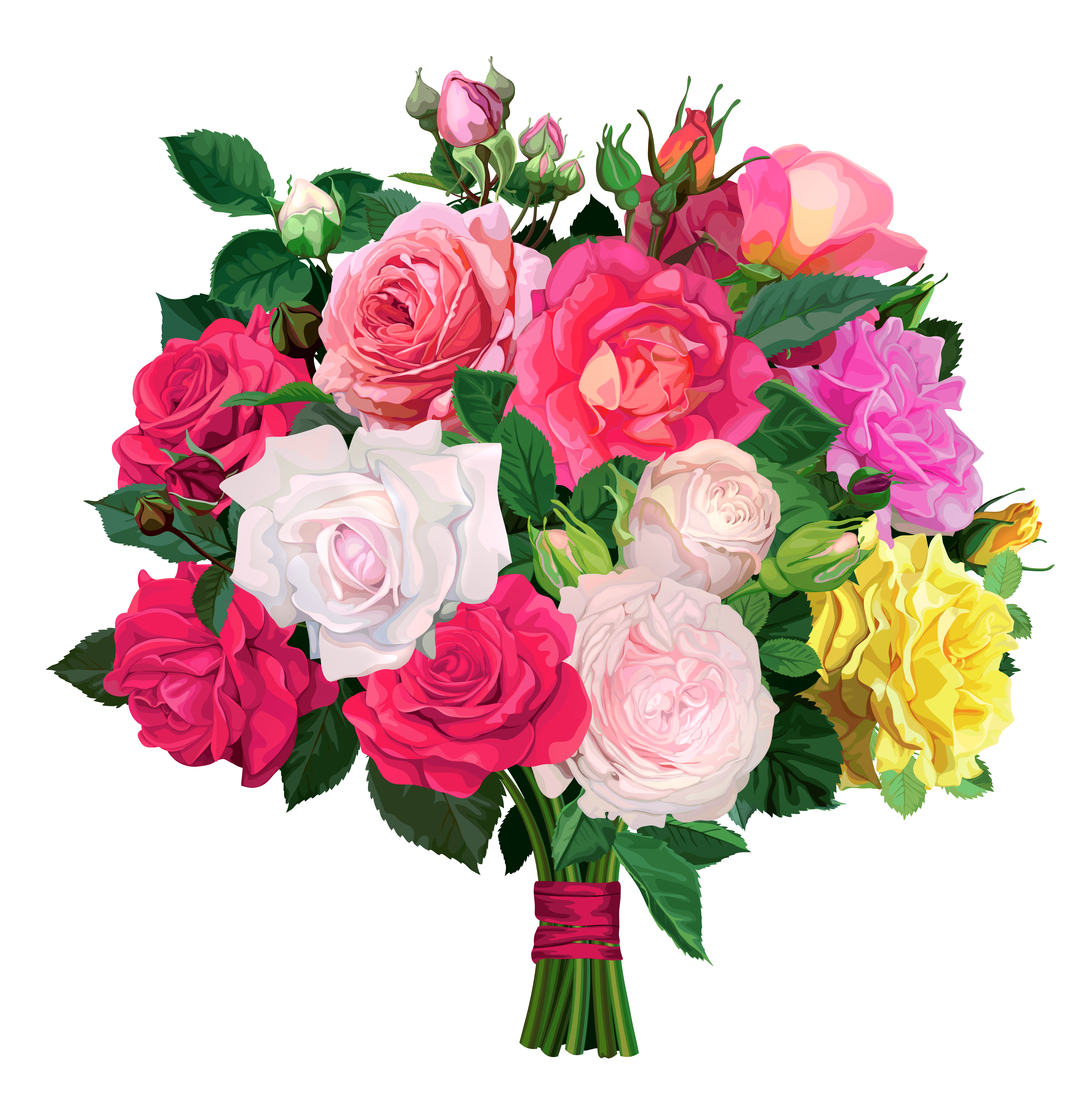5411x5529 Rose Bouquet Png Transparent Clipartu200b Gallery Yopriceville