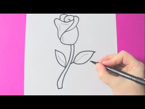 480x360 How To Draw A Rose