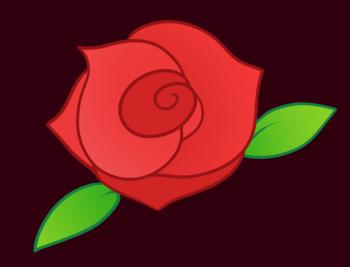 350x267 How To Draw How To Draw A Rose For Kids