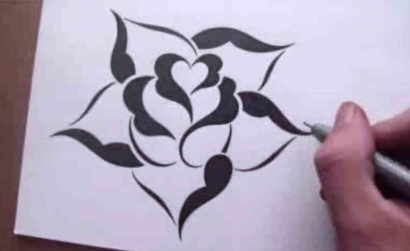 1426x871 Easy Pencil Drawings Of Hearts And Roses Heart With Rose Drawings