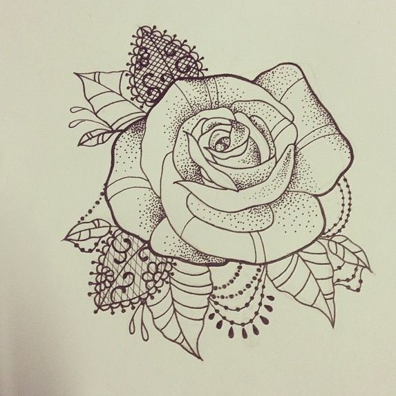 573x573 Image Result For Mandala Rose Leaves Shoulder Tattoo