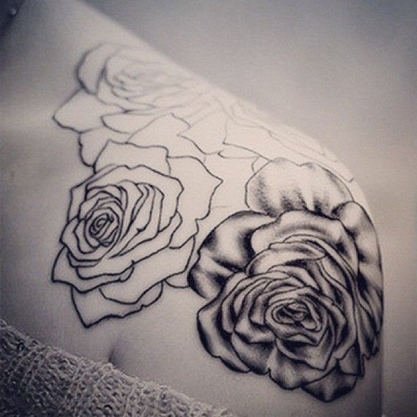 600x600 Rose Tattoo Designs You Will Love To Have