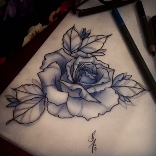 500x500 Rose For Ej ) Always Enjoy Tattooing Roses