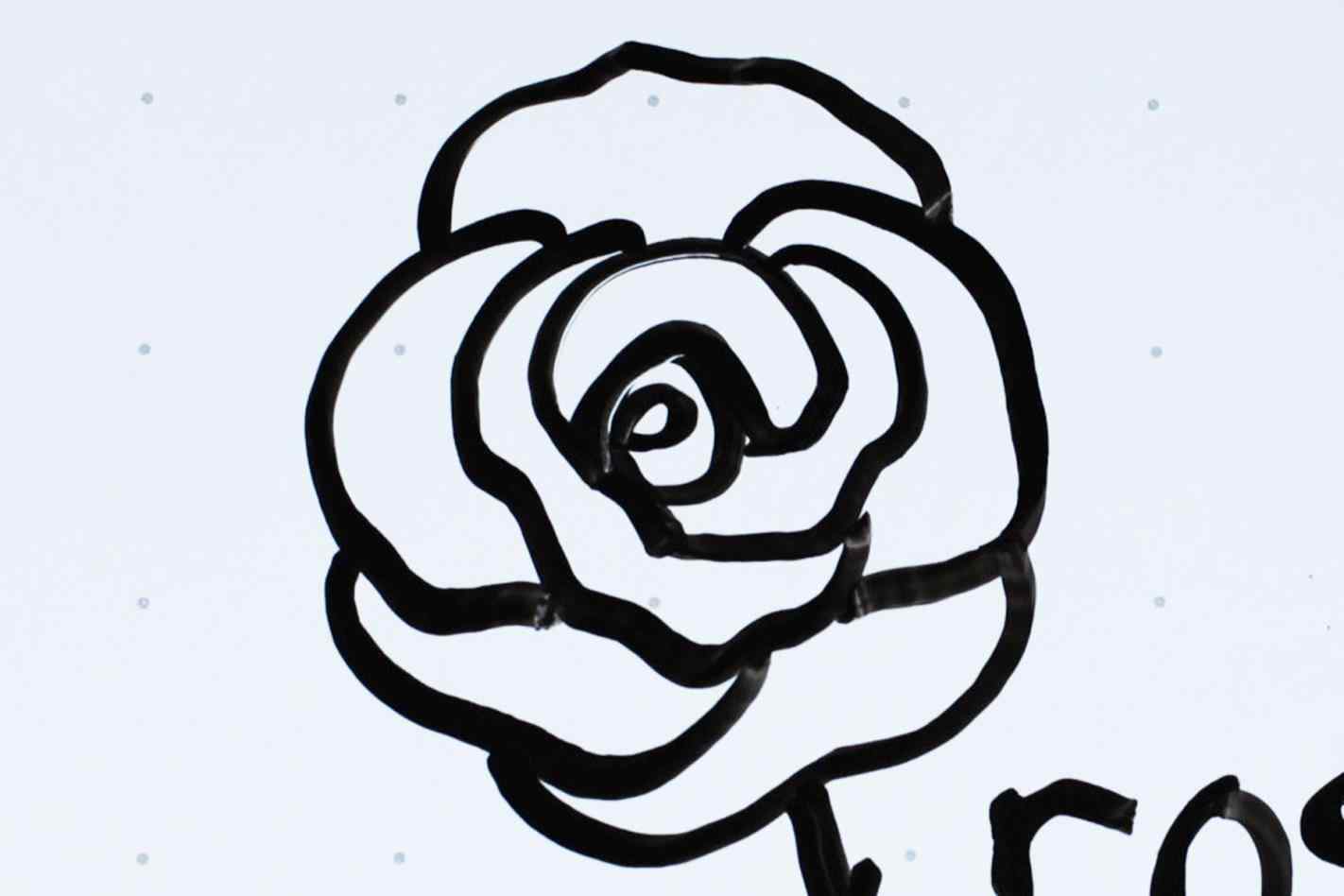 1422x948 A Rose Flower Easy Stepbystep Drawing Lessons For Cartoon Free