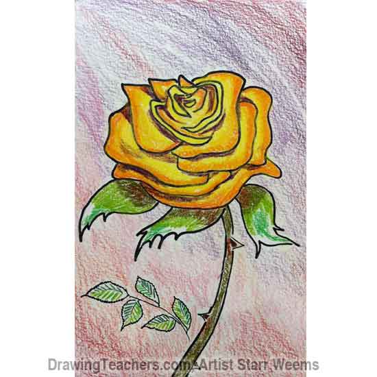 550x550 How To Draw Roses