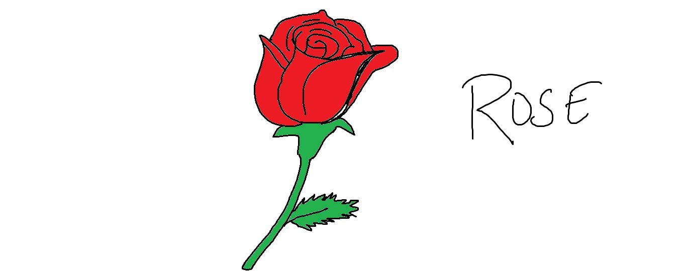 1359x540 Easy Kids Drawing Lessonshow To Draw An Easy Rose
