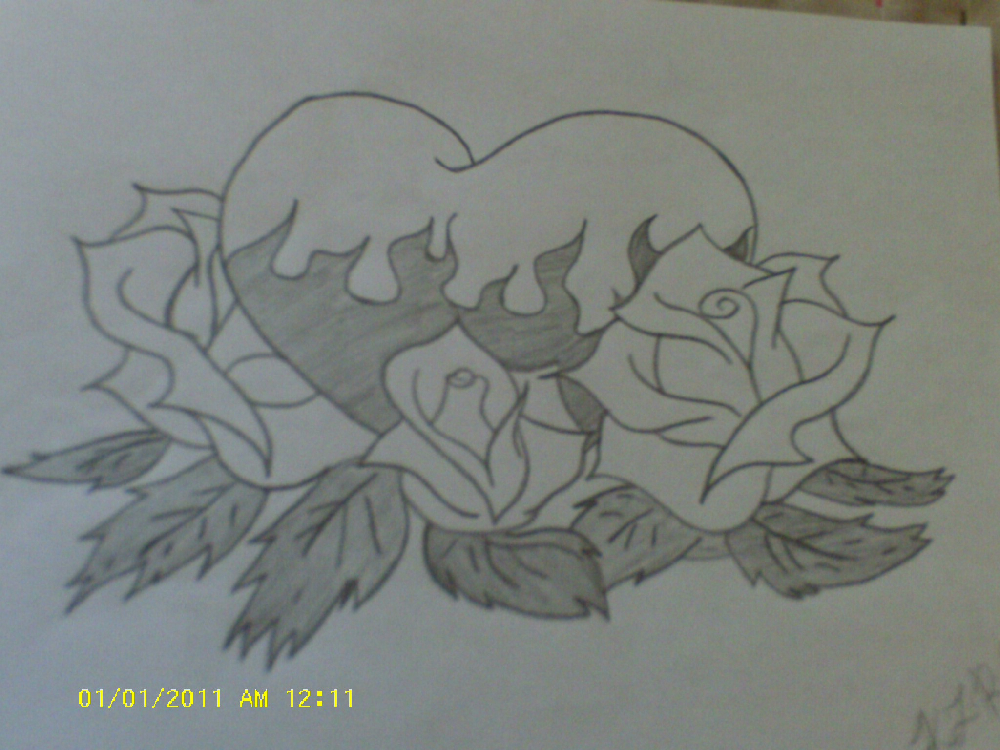 2048x1536 Images For Hearts And Roses And Stars Drawings Art