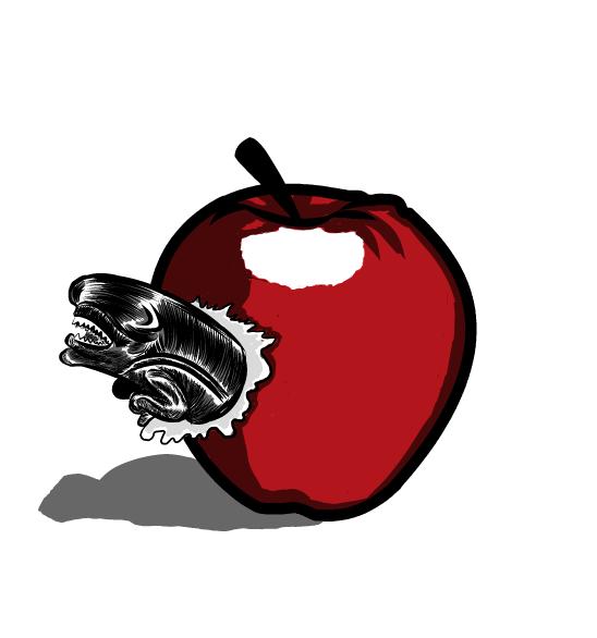 548x586 The Rotten Apple