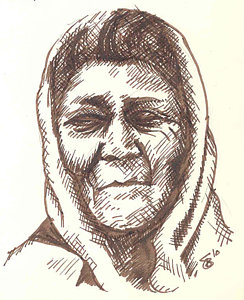 244x300 Rough Sketch Drawings