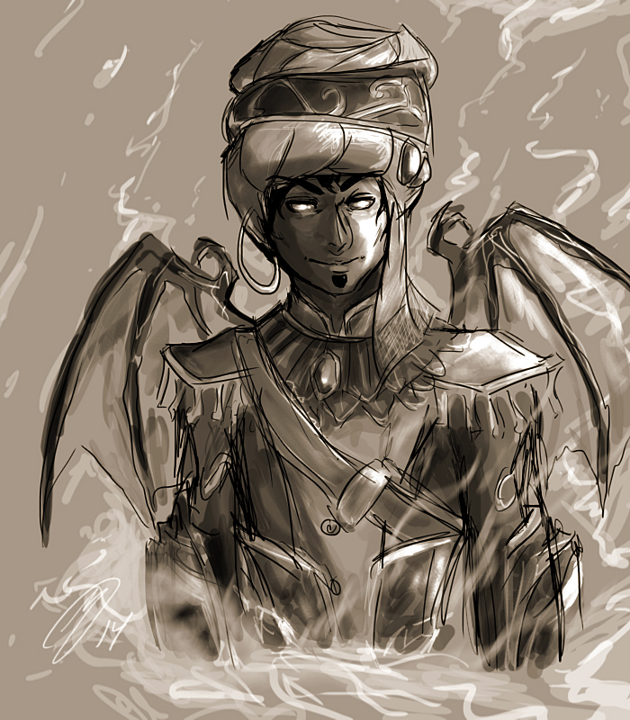 700x800 Rough Drawing