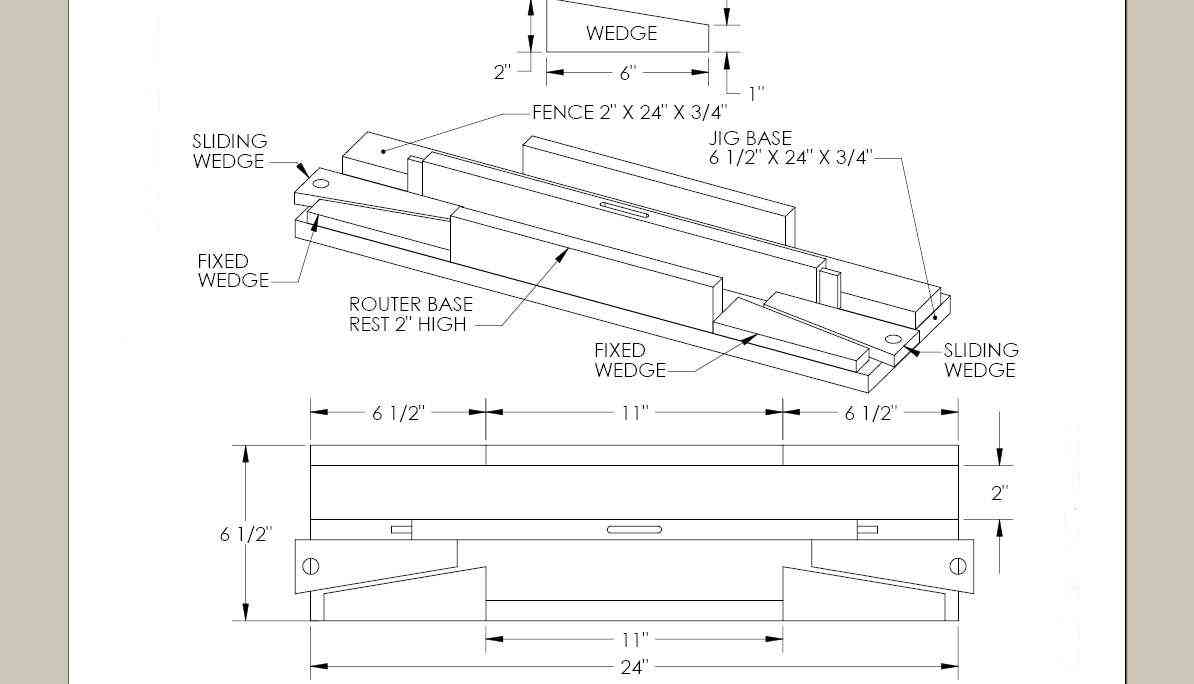 1194x684 Mortise Amp Tenon Jig For The Plunge Router