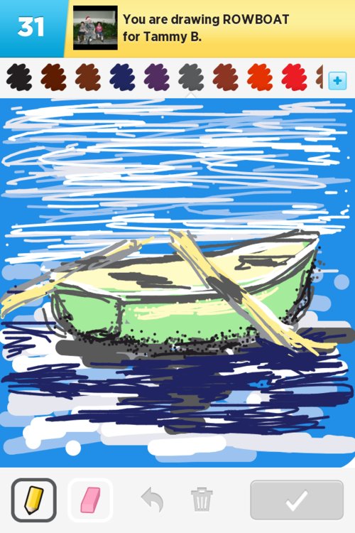 500x750 Rowboat Drawings