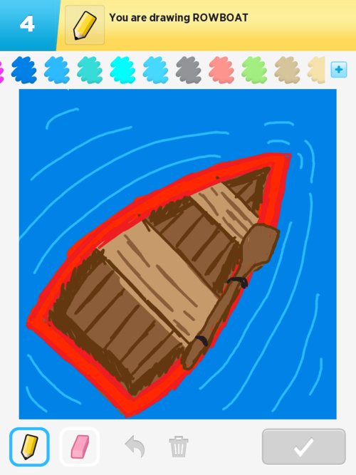 500x667 Rowboat Drawings