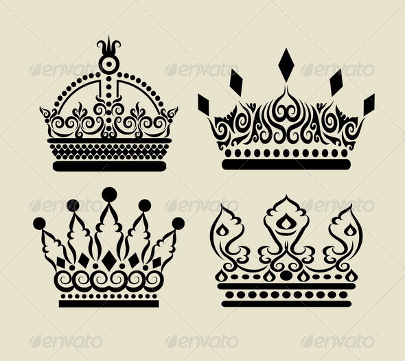 590x526 Royal King And Queen Crown Drawing Free Image