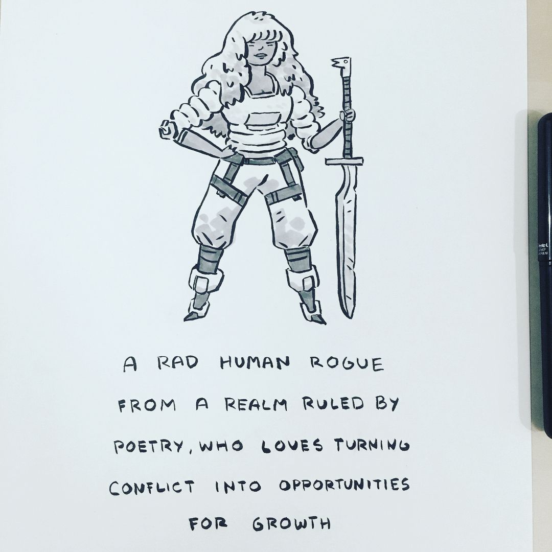 1080x1080 Inktober Day 9 (This Should Have Been Posted Yesterday My Bad Oops