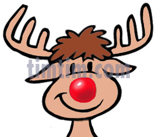 549x480 Free Drawing Of 1 Rudolph From The Category Christmas