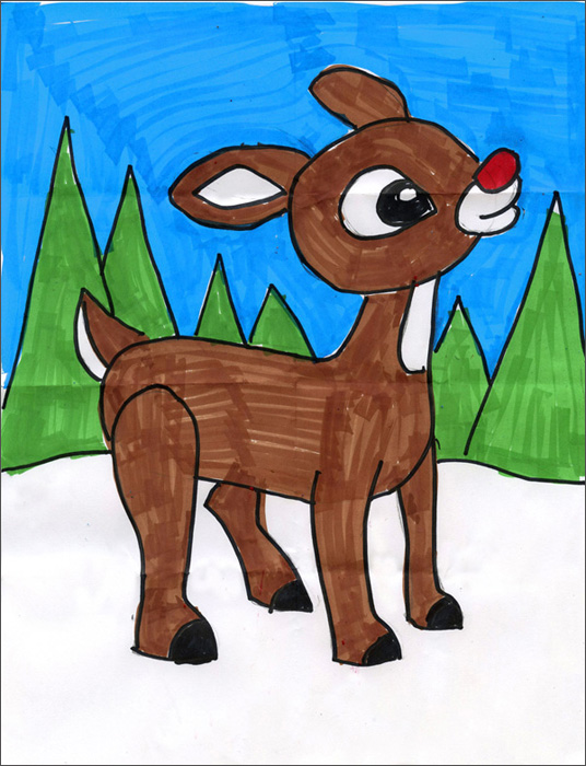 536x700 Rudolph