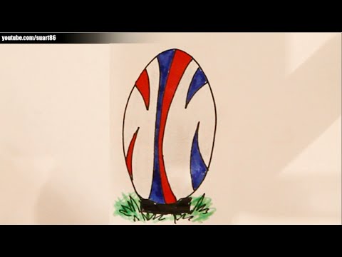 480x360 How To Draw A Rugby Ball