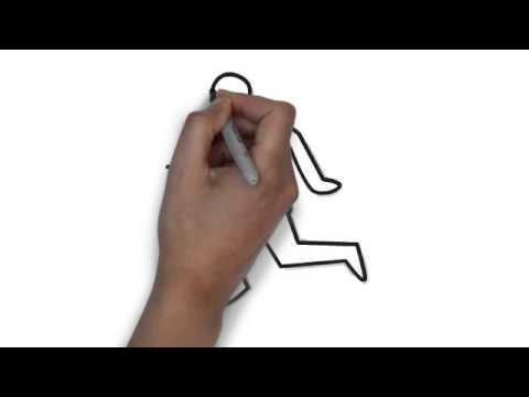 480x360 How To Draw Silhouette Of Man Running