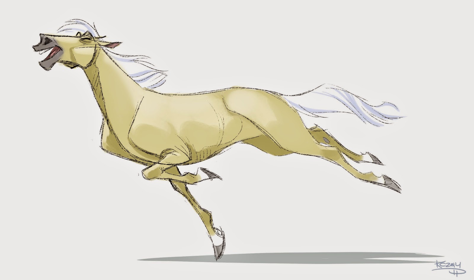 1600x947 The Polarkeet Den Running Horse