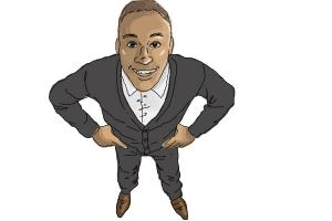 300x200 How To Draw A Running Person