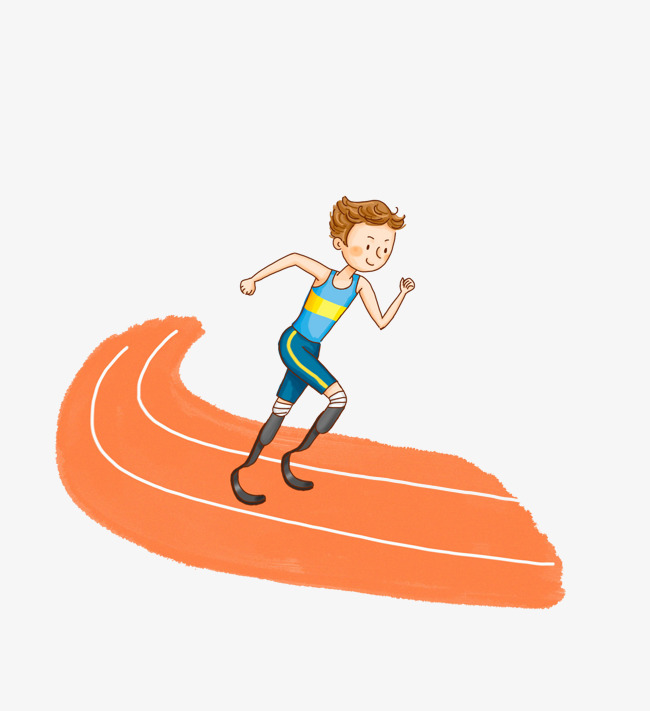 650x711 Runners Running On The Track, Cartoon Hand Drawing, Run, Marathon